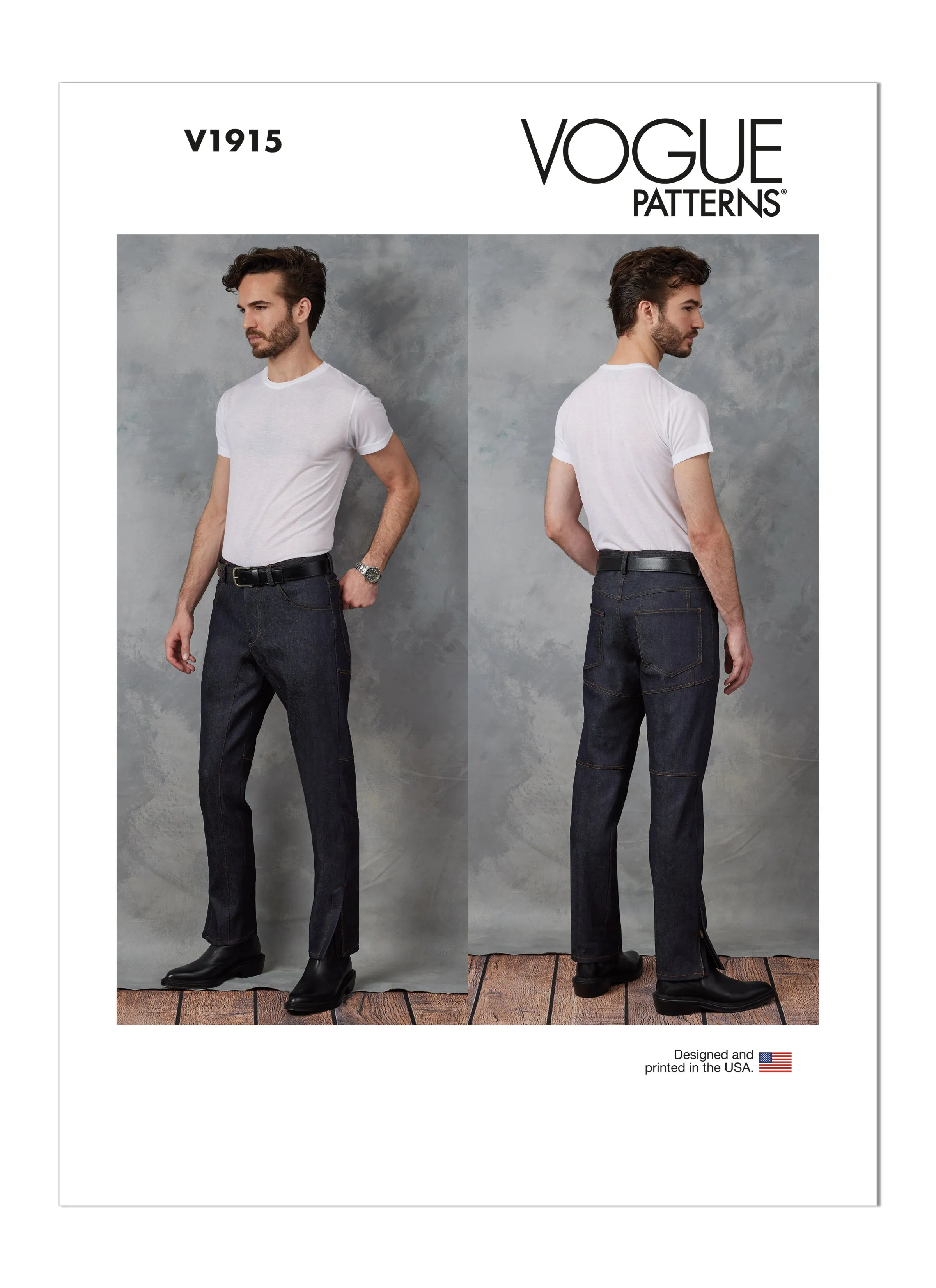 Voguepattern V1915 Men's Jeans