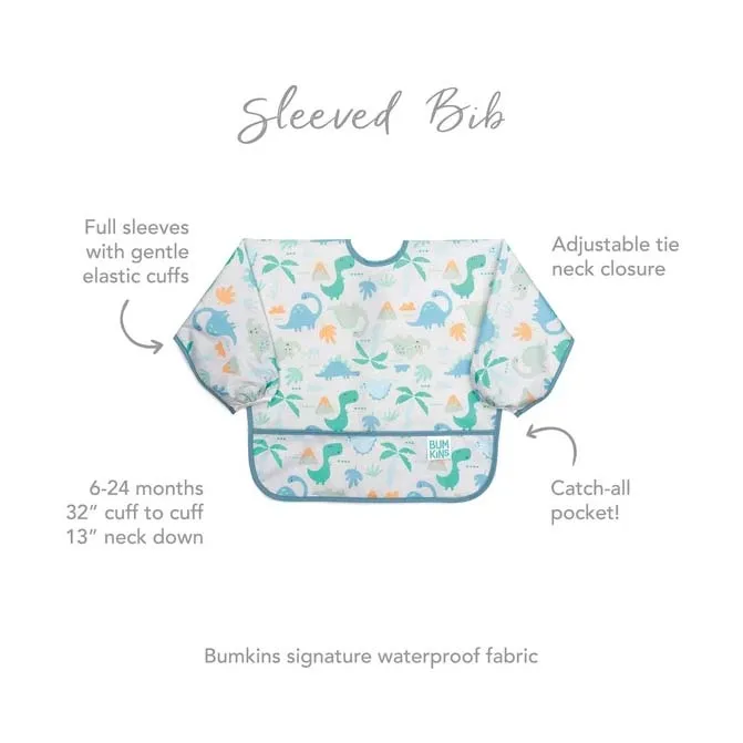 Waterproof Sleeved Bib - Jungle