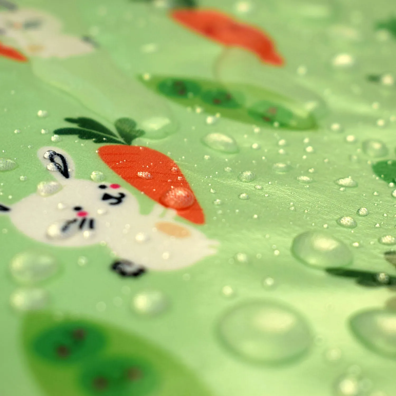 Wipeezee Apron - Child's size - Green Bunny & Veg