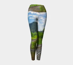 Women's Yoga Leggings - Edworthy Park CPKC Tracks